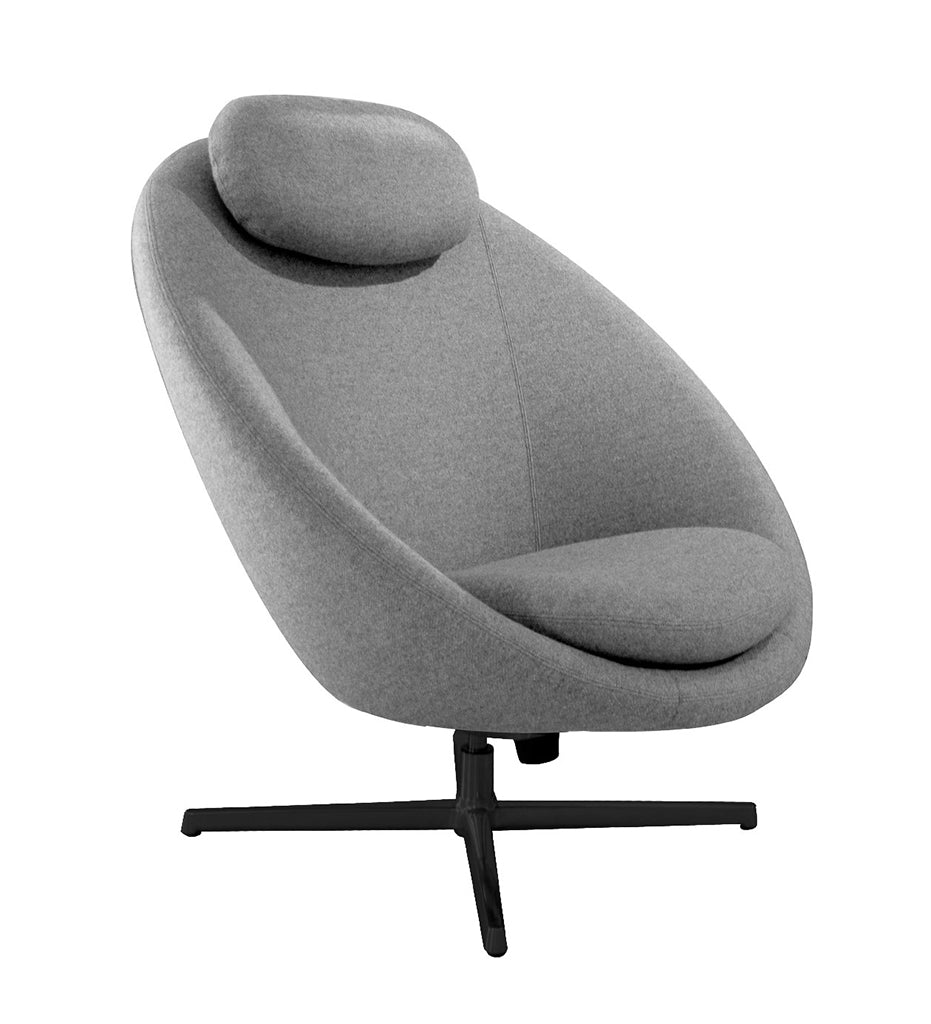 Pace Lounge Chair Shell with Neck Cushion