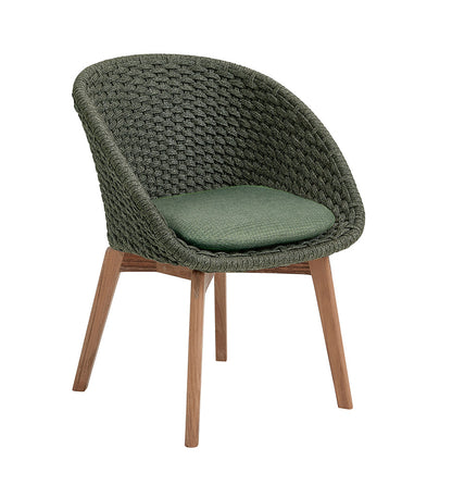 Peacock Arm Chair - Teak Legs - Outdoor