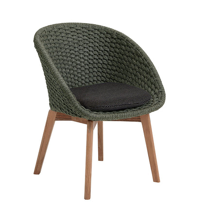 Peacock Arm Chair - Teak Legs - Outdoor