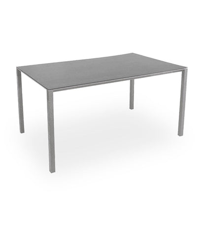 Pure Small Dining Table Base - Rectangular