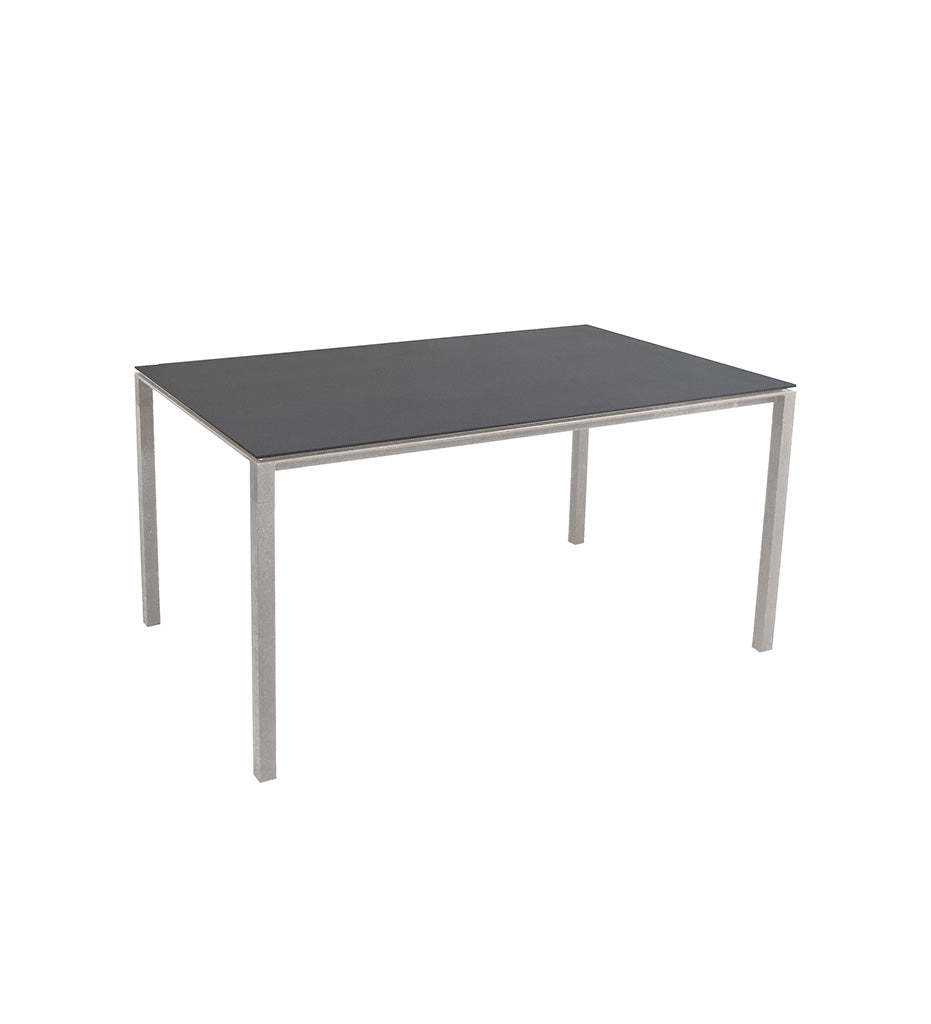 Pure Small Dining Table Base - Rectangular