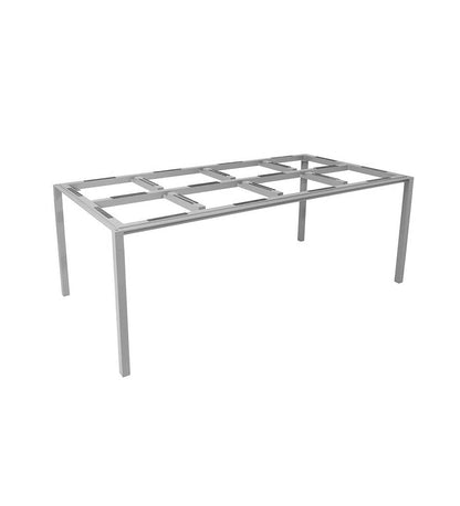 Pure Rectangular Dining Table Base - Medium