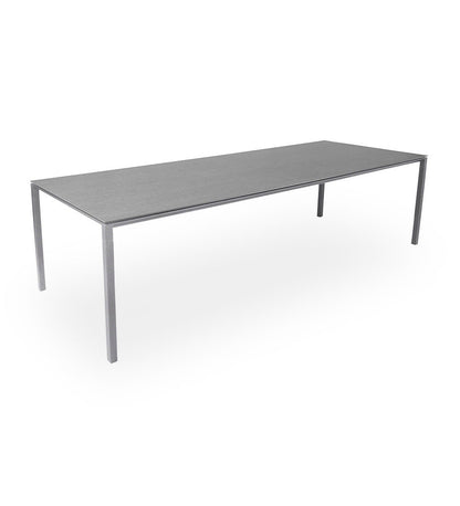 Pure Rectangular Dining Table Base - Large