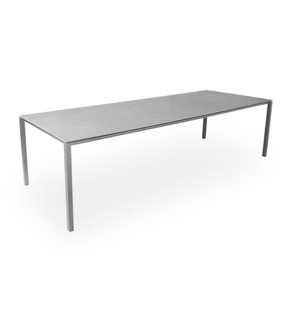 Pure Rectangular Dining Table Base - Large