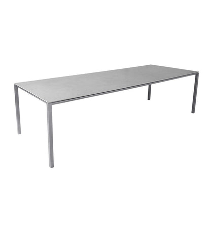 Pure Rectangular Dining Table Base - Large