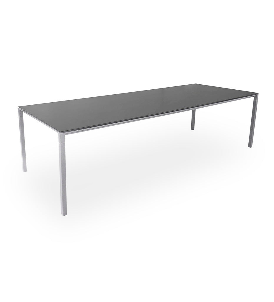 Pure Rectangular Dining Table Base - Large