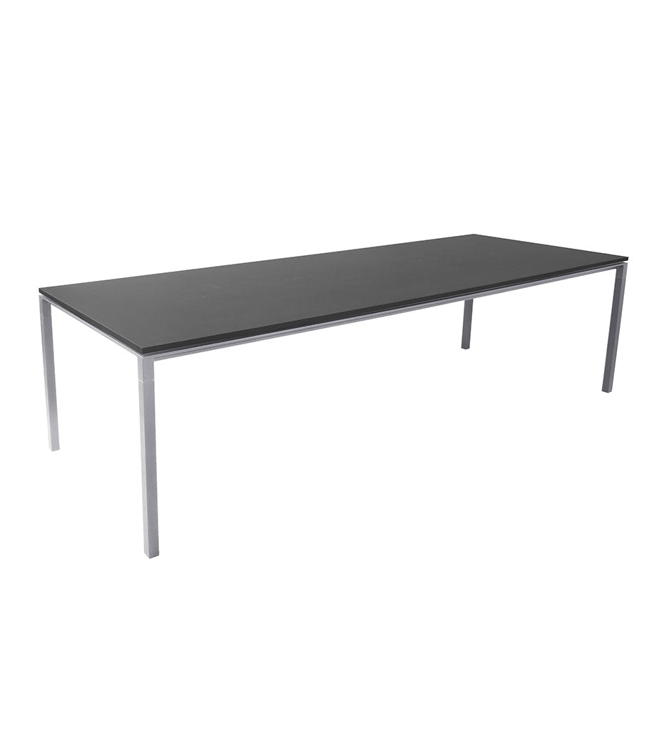 Pure Rectangular Dining Table Base - Large