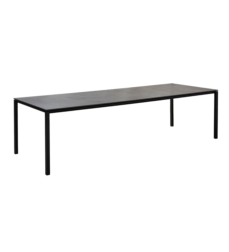 Pure Rectangular Dining Table Base - Large