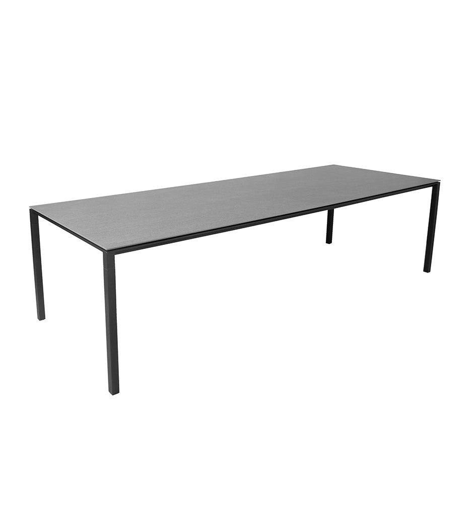 Pure Rectangular Dining Table Base - Large