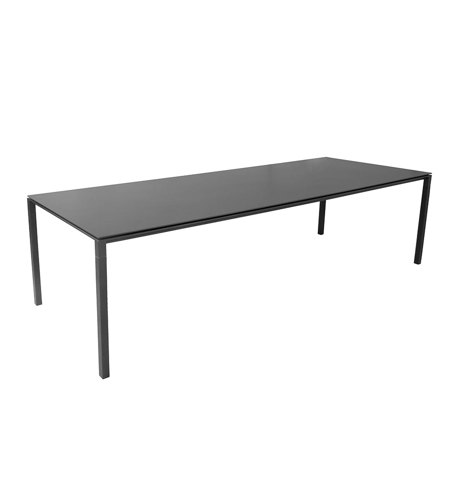 Pure Rectangular Dining Table Base - Large