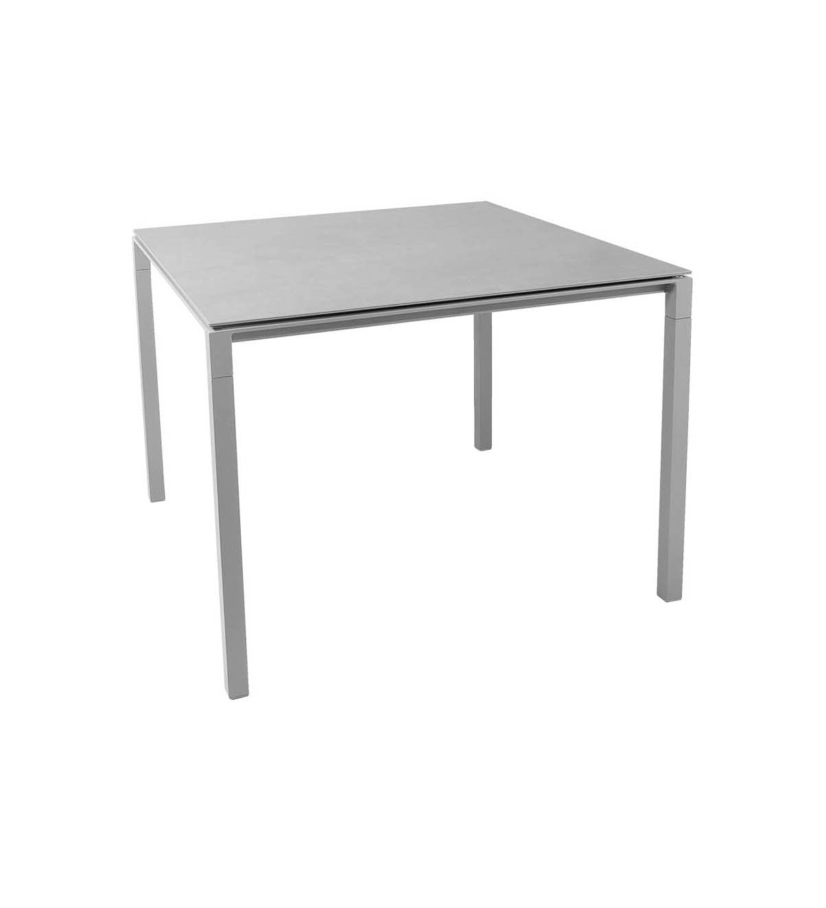 Pure Aluminum Dining Table - Square