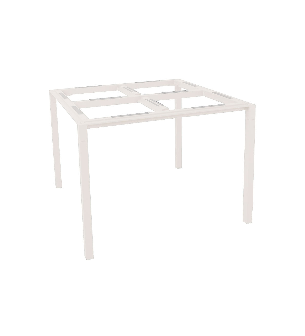 Pure Aluminum Dining Table - Square