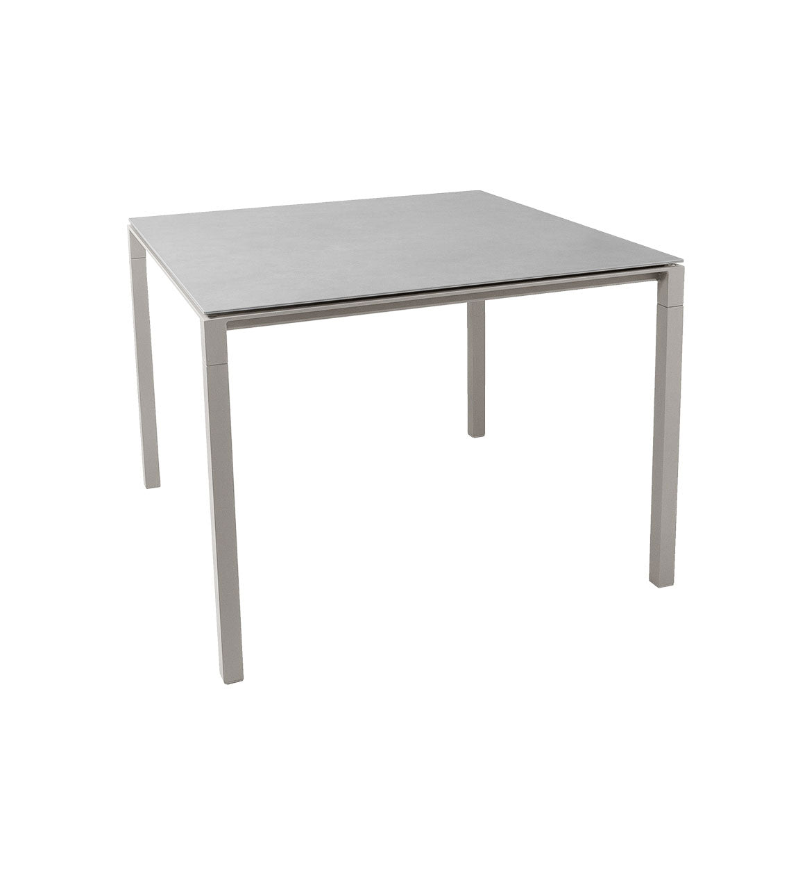 Pure Aluminum Dining Table - Square