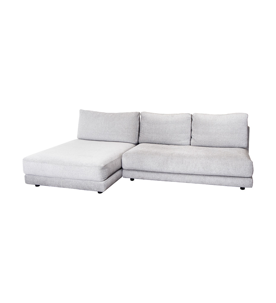 Scale 2-seater Sofa w/ Single Daybed - Left Facing