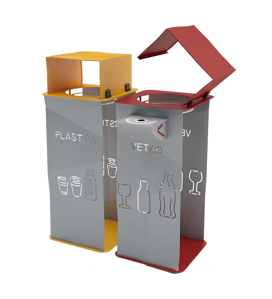 Picasso Recycling Bin - Cover -