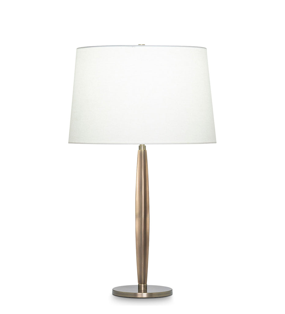 FlowDecor Alexa Table Lamp - 4550  Off-White Linen