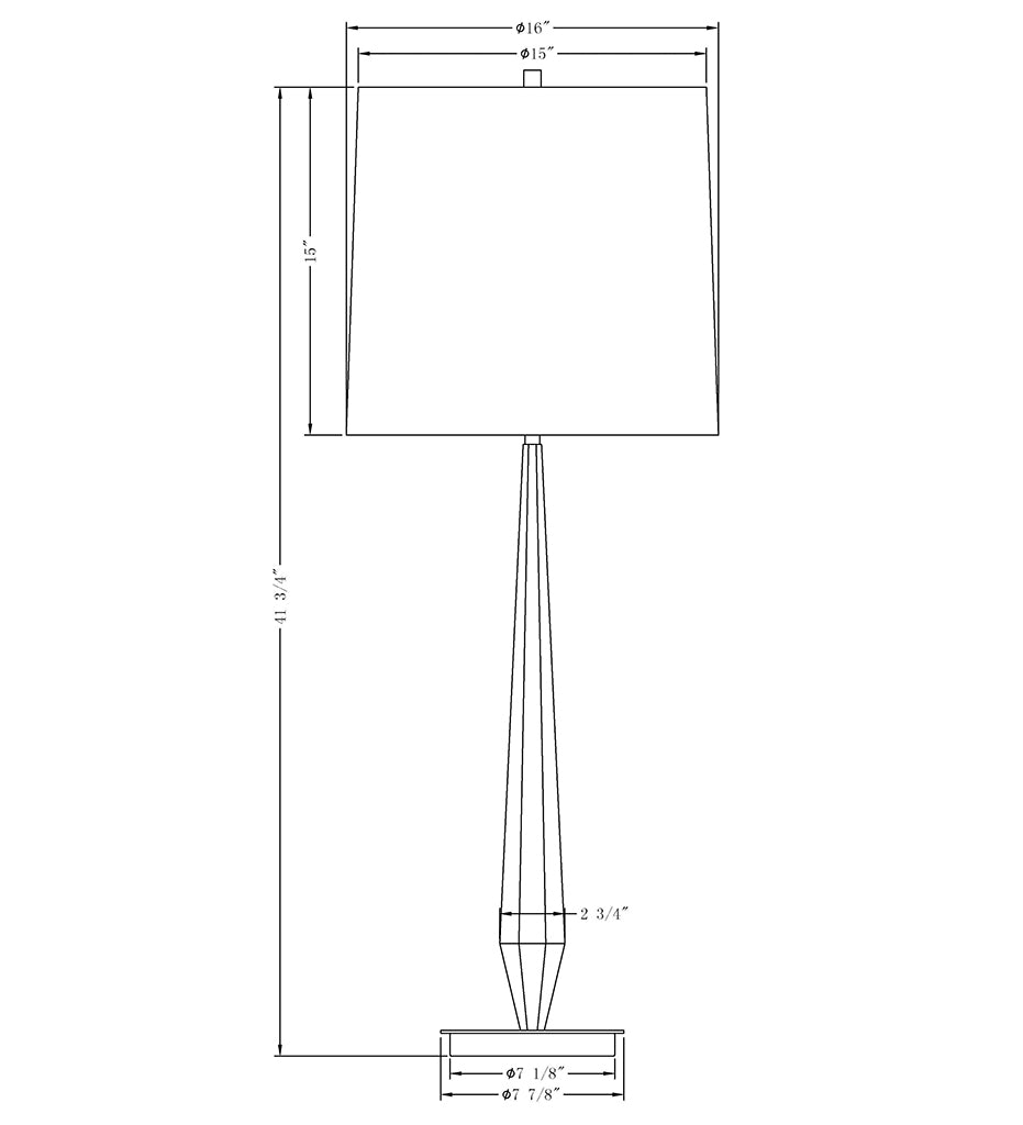 FlowDecor-Caden Table Lamp 4091-Allred Collaborative, measurements