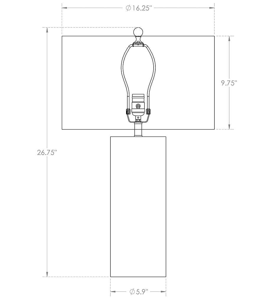 FlowDecor-Cassis Table Lamp 3671-Allred Collaborative