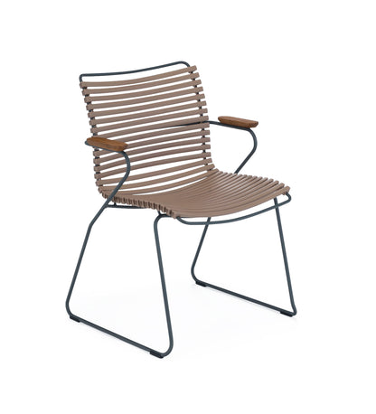 Click Arm Chair with Bamboo Armrests