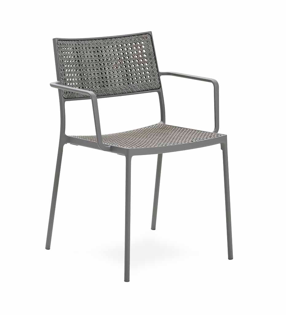 Less Arm Chair - French Weave