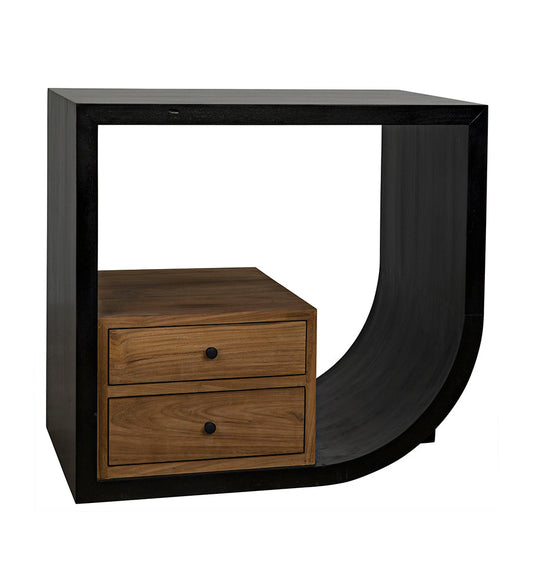 Noir Burton Side Tables - Right GTAB848HB-R