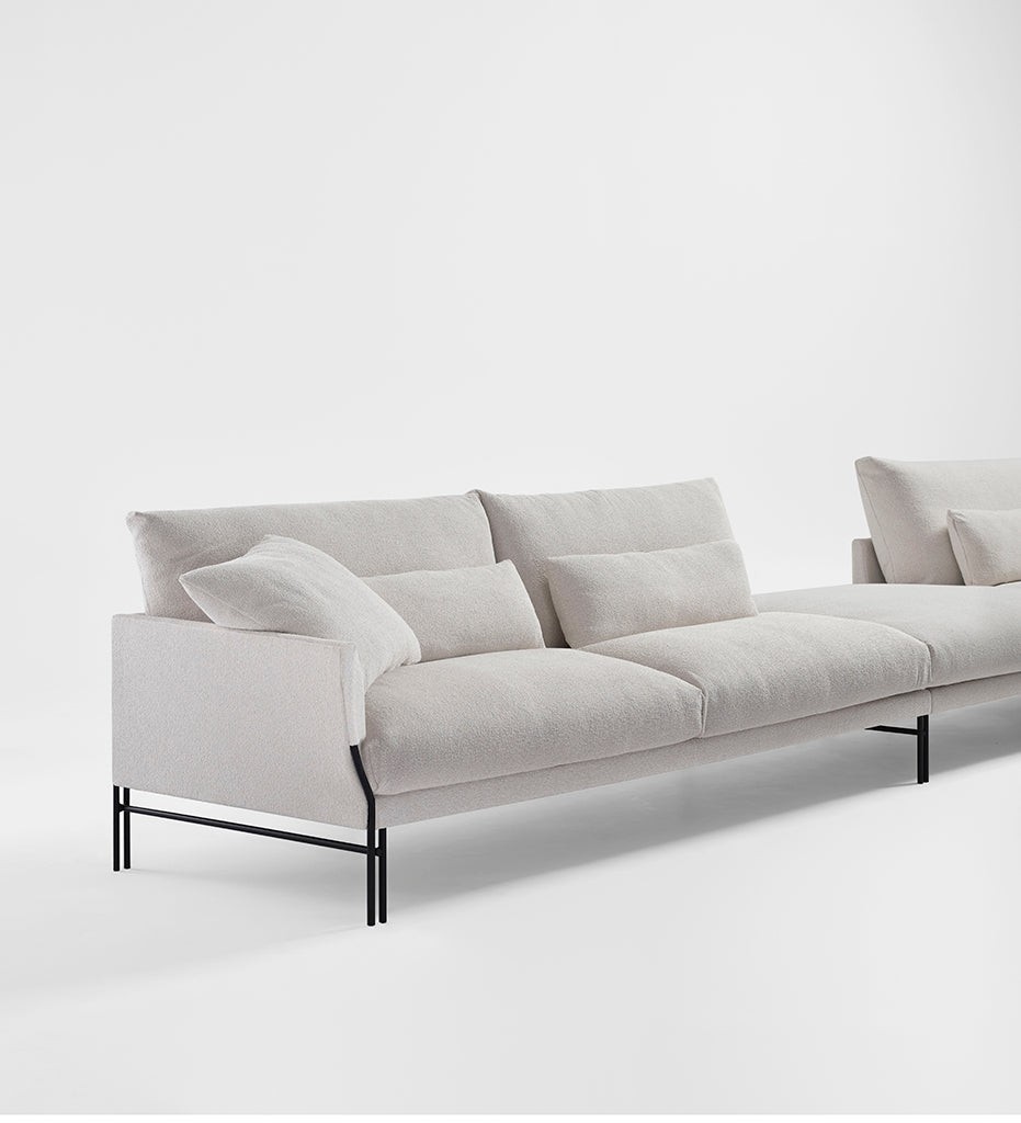 Omelette Editions Majestic Left 2-Seater XL Sectional