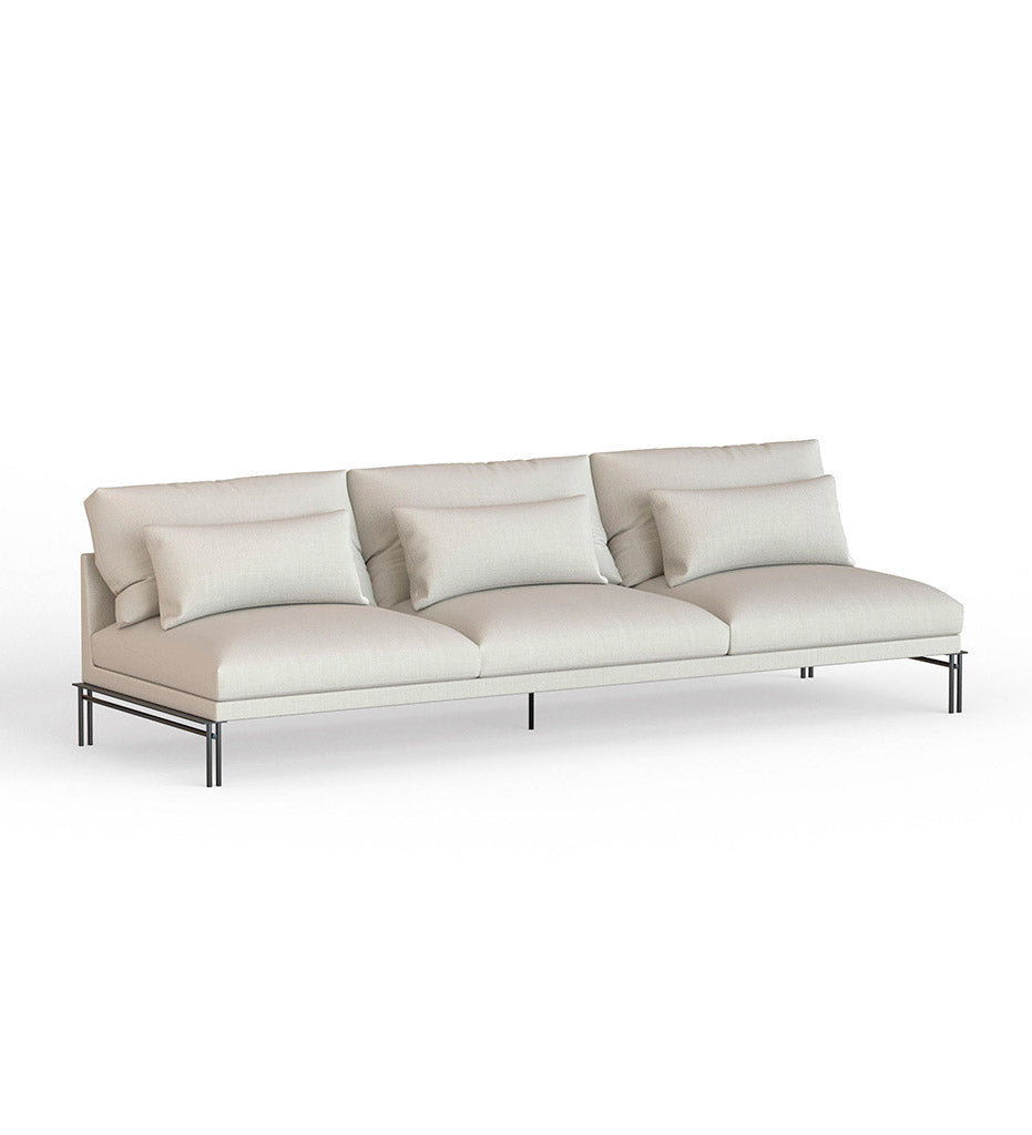 Omelette Editions Majestic Armless 3-Seater Sectional