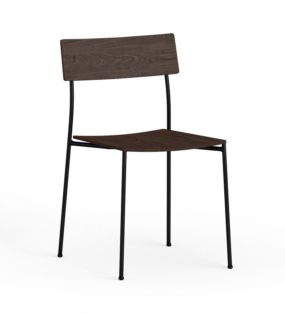 Omelette Editions Alex Bistro Side Chair - Smoked Oak