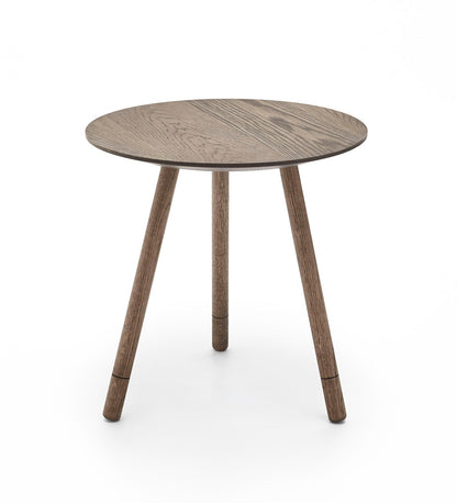 Omelette Editions Bison Side Table - Narrow - Smoked Oak