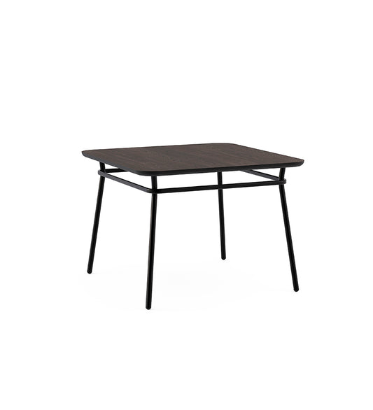 Omelette Edition Lasso Square Dining Table - Smoke Ash