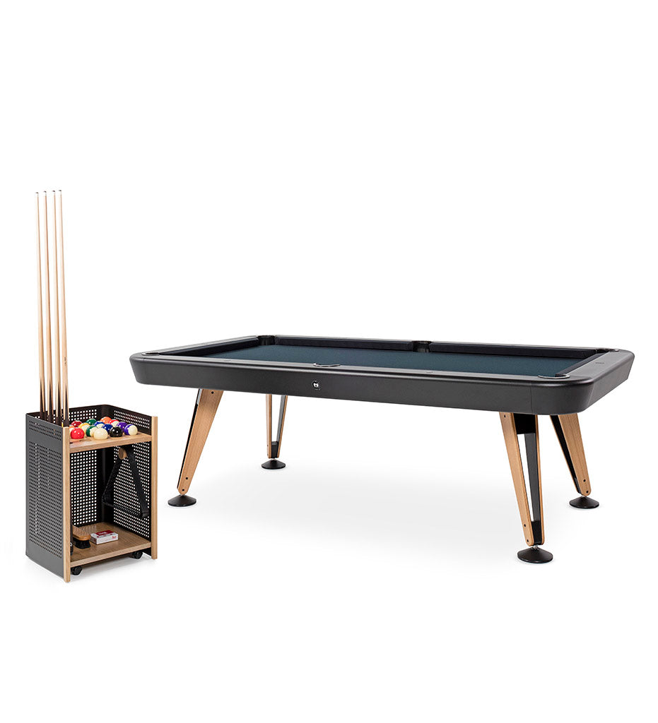 RSBarcelona Mou Indoor Floor Cue Rack - Oak MOUFLOORAOK