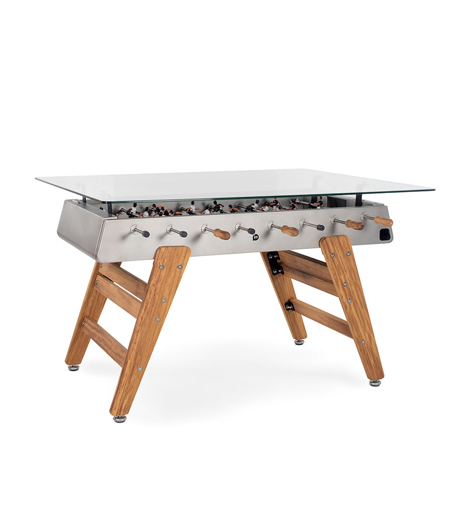 RS Barcelona RS3 Wood Dining Foosball Table - Rectangle