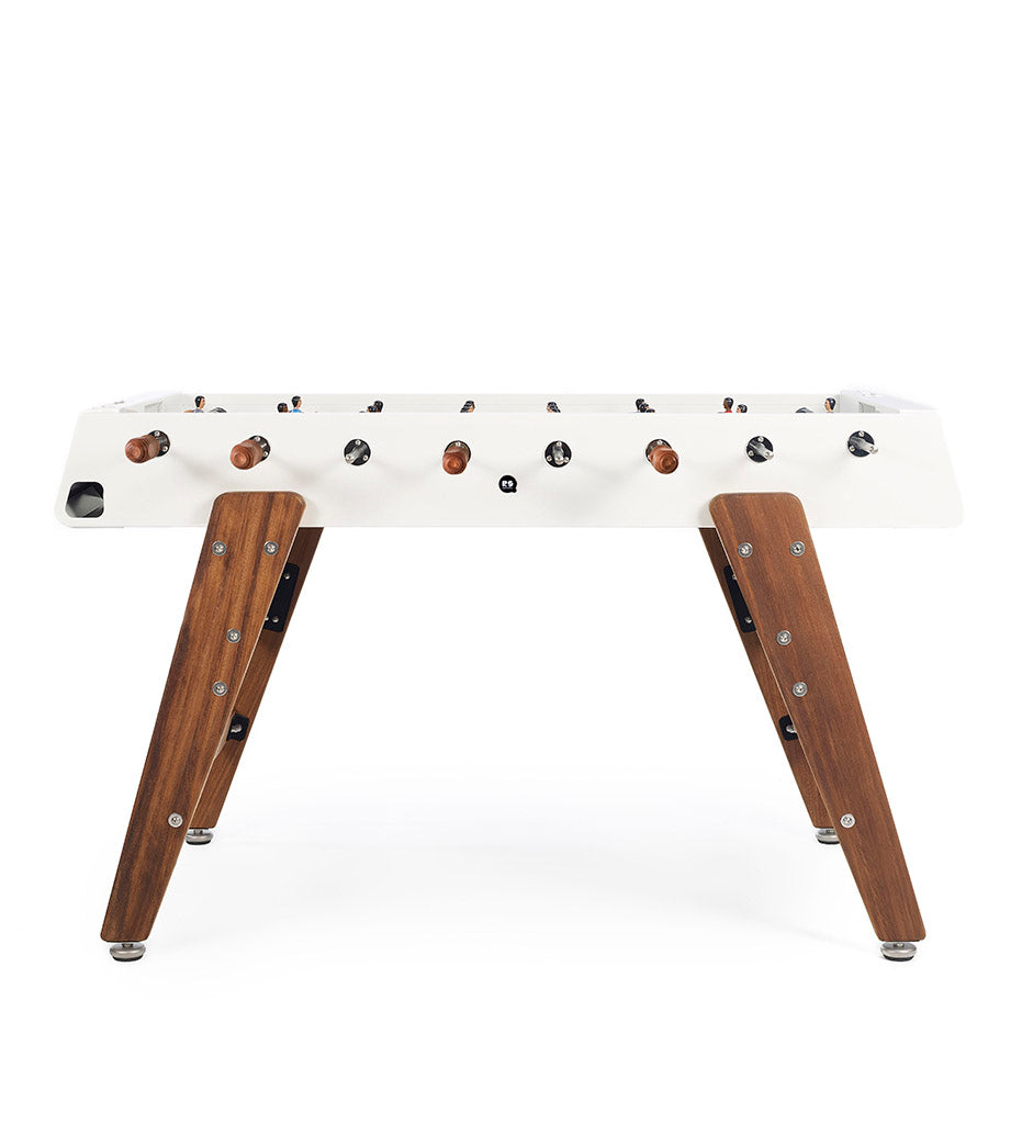 RS Barcelona RS3 Wood Foosball Table - White Frame RS3W-1N