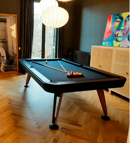 lifestyle, RS Barcelona Diagonal 7' Indoor Pool Table 