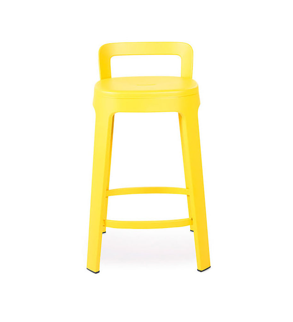 RS Barcelona - Ombra Counter Stool - Backrest yellow