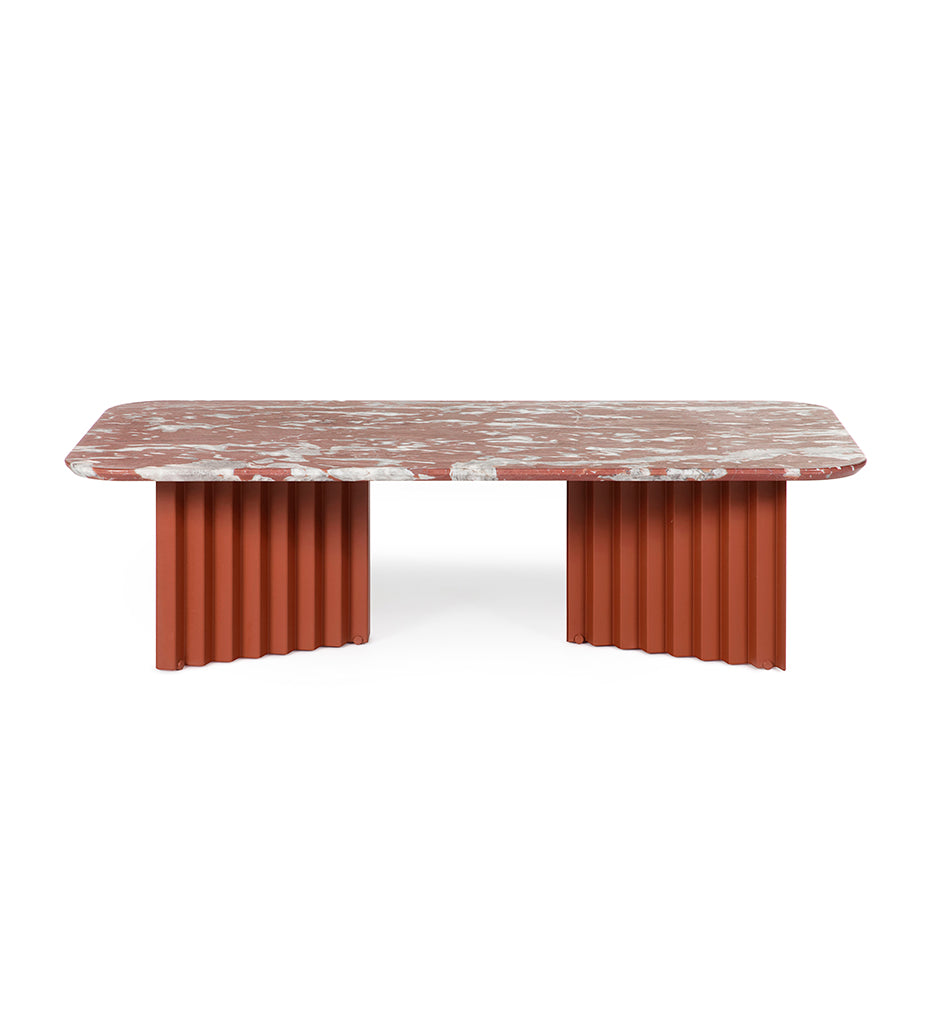 RS Barcelona - Plec Rectangular Cocktail Table - Marble Top