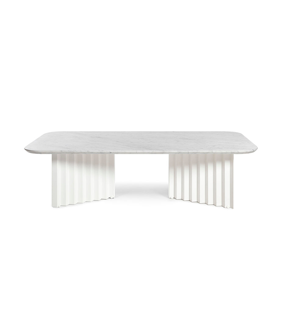 RS Barcelona - Plec Rectangular Cocktail Table - Marble Top