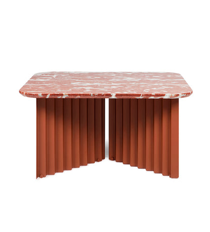 RS Barcelona Plec Square Cocktail Table - Marble Top