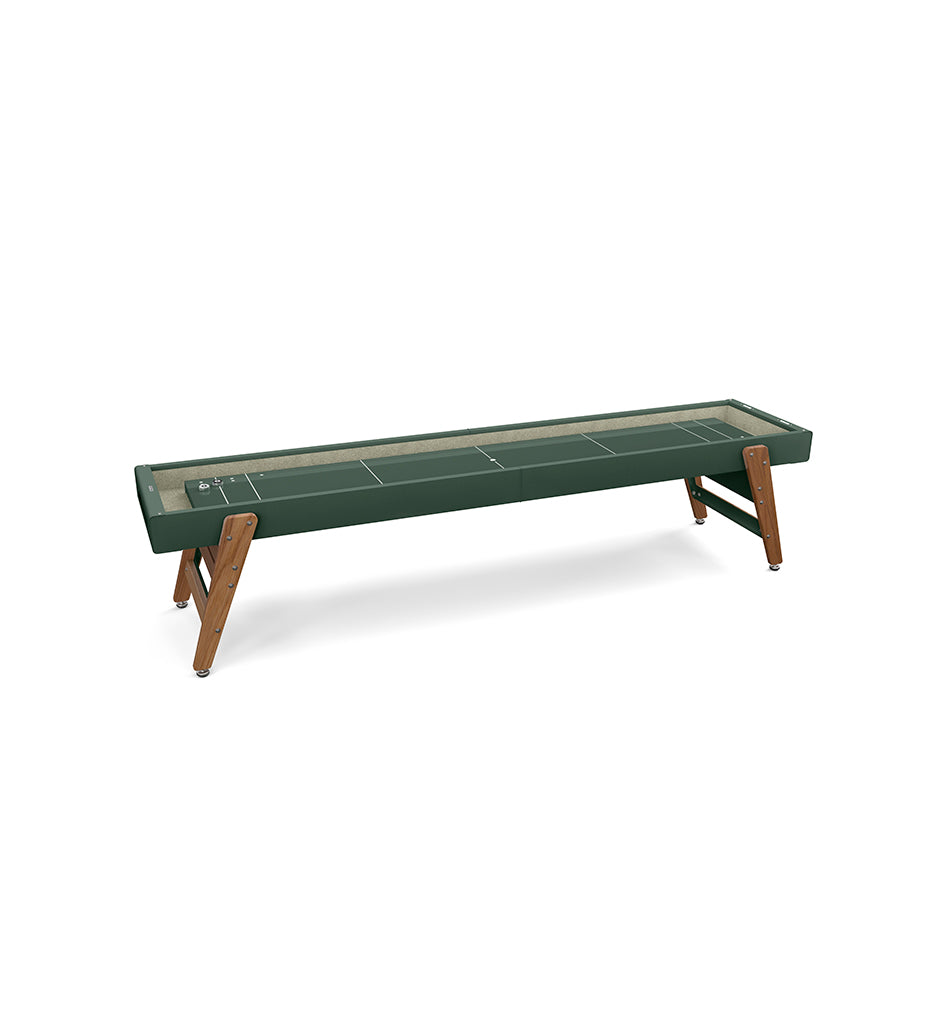 RS Barcelona Track Shuffleboard Table - 9 Feet - Green