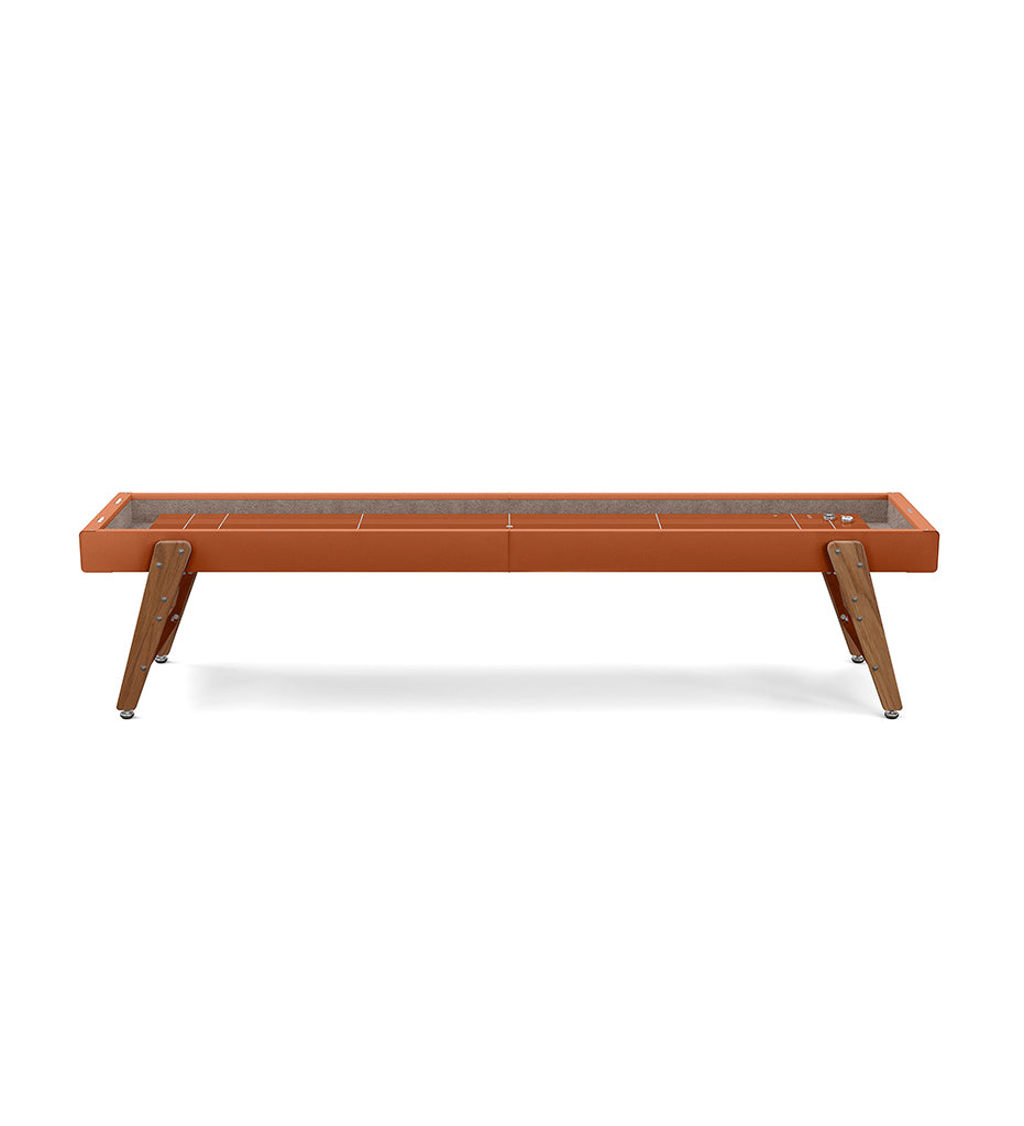 RS Barcelona Track Shuffleboard Table - 9 Feet - Terracotta