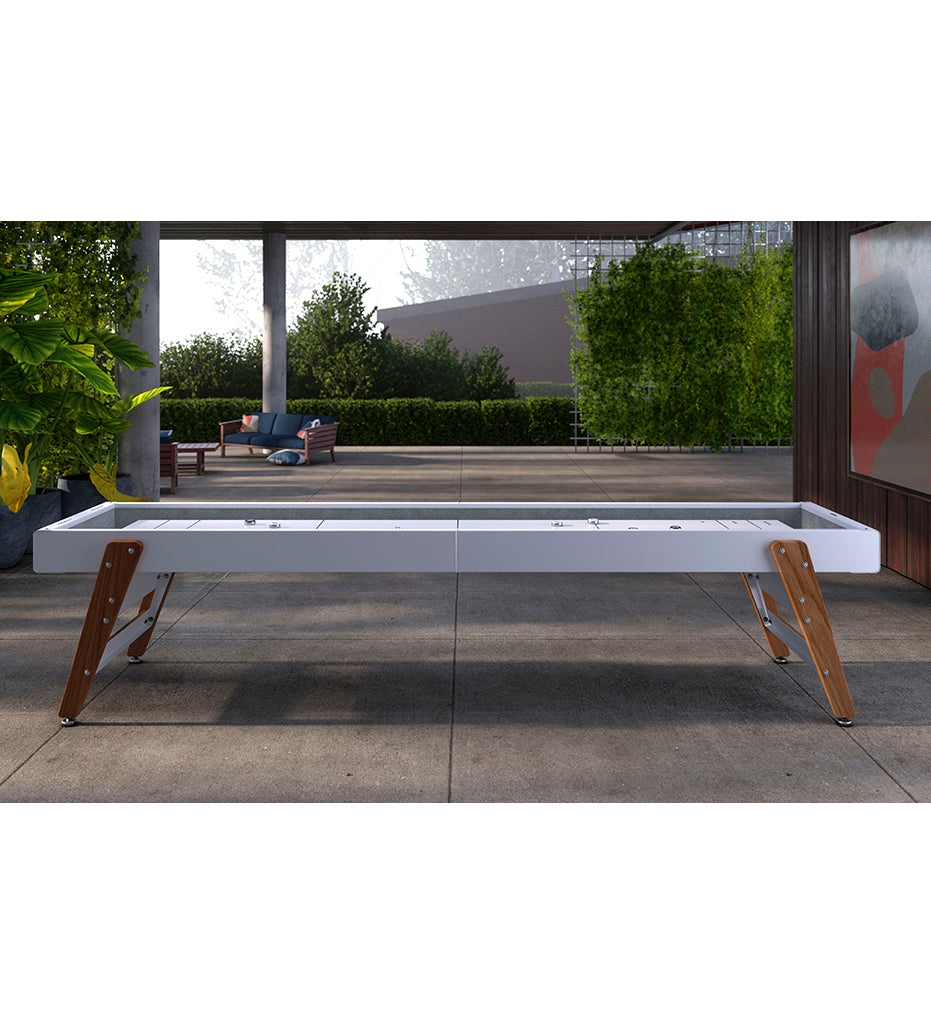 lifestyle, RS Barcelona Track Shuffleboard Table - 12 Feet -