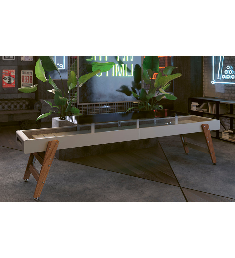 lifestyle, RS Barcelona Track Dining Shuffleboard Table - 9 Feet