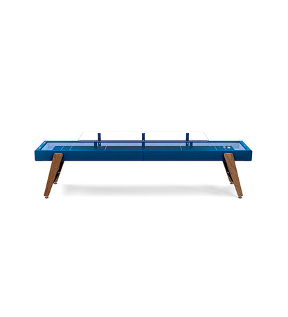 RS Barcelona Track Dining Shuffleboard Table - 9 Feet - Blue