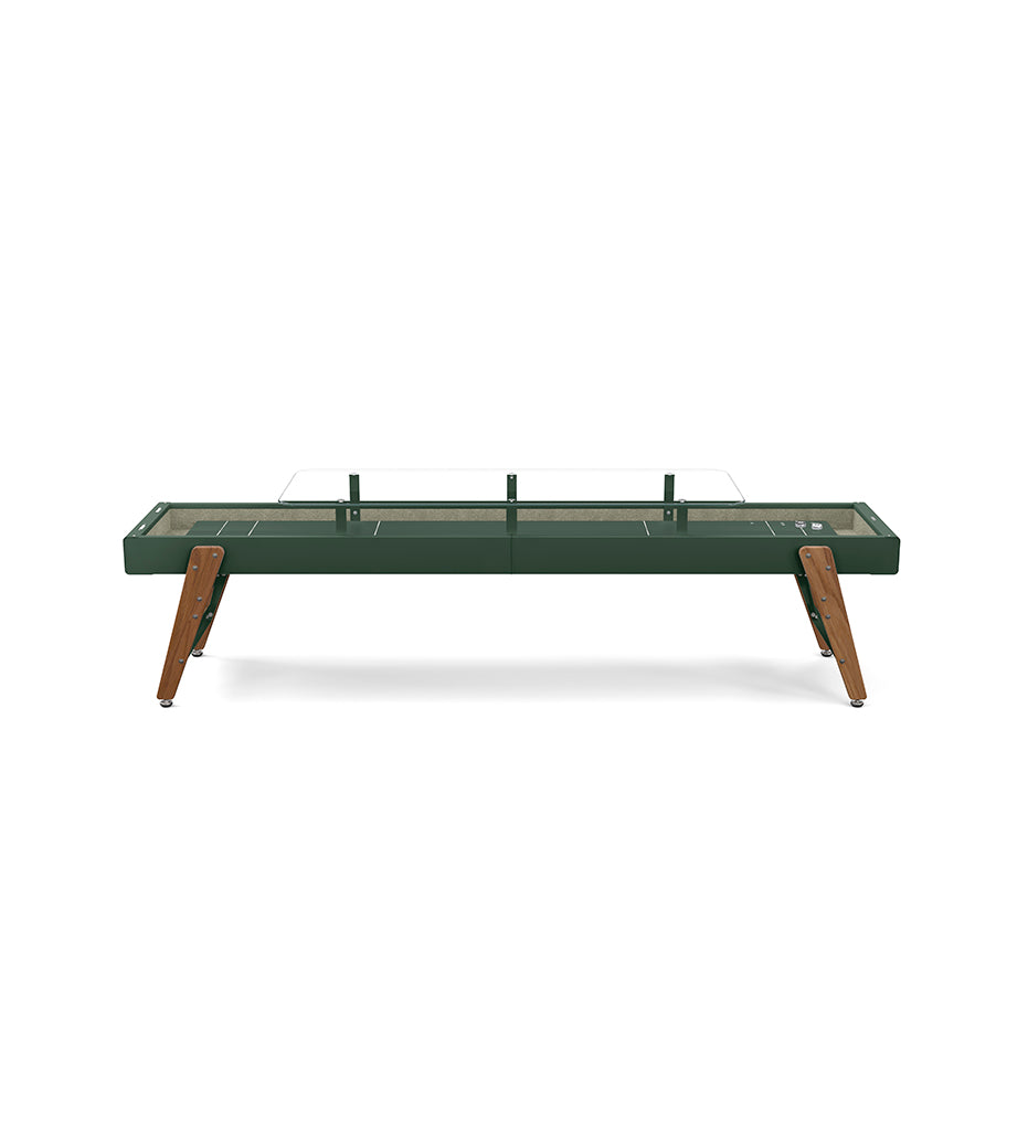 RS Barcelona Track Dining Shuffleboard Table - 12 Feet - Green