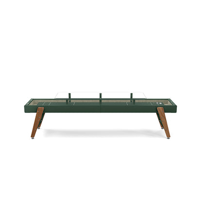 RS Barcelona Track Dining Shuffleboard Table - 9 Feet - Green