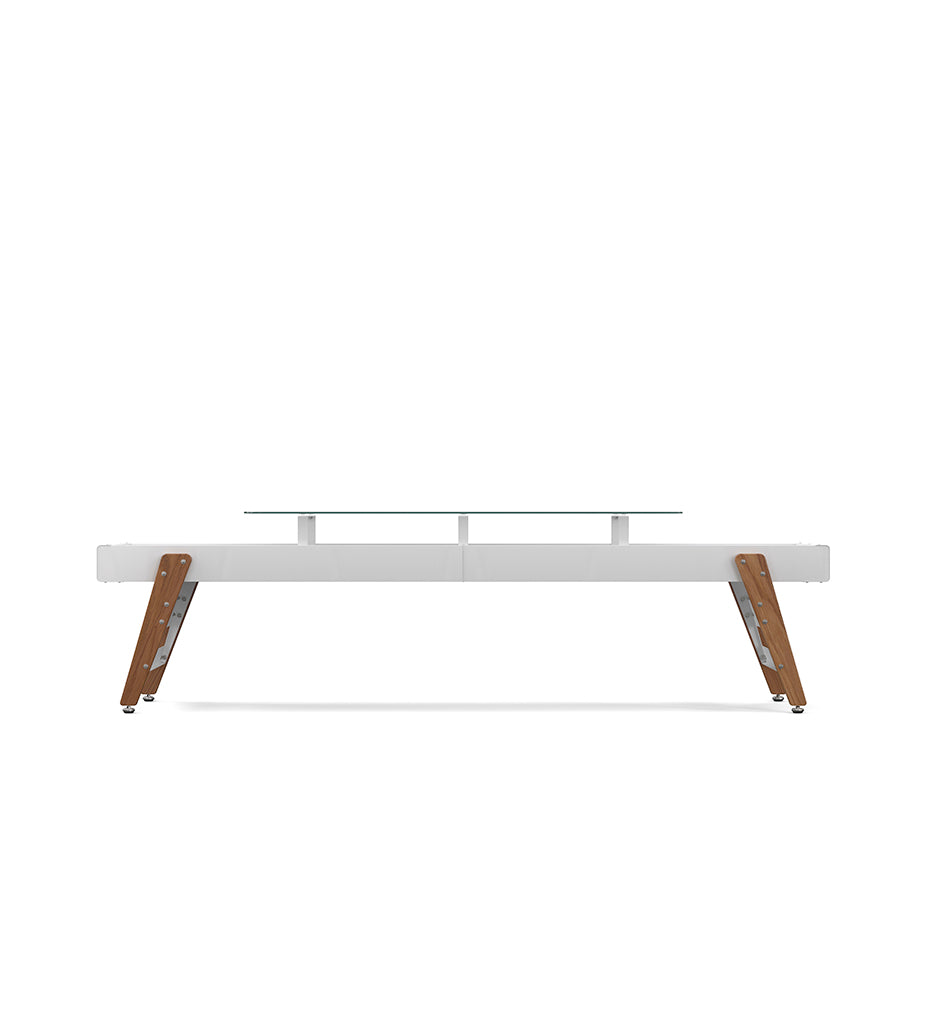 RS Barcelona Track Dining Shuffleboard Table - 9 Feet - White