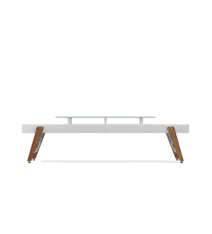 RS Barcelona Track Dining Shuffleboard Table - 9 Feet - White