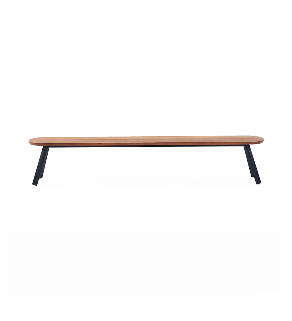 You and Me Bench - 285 Iroko