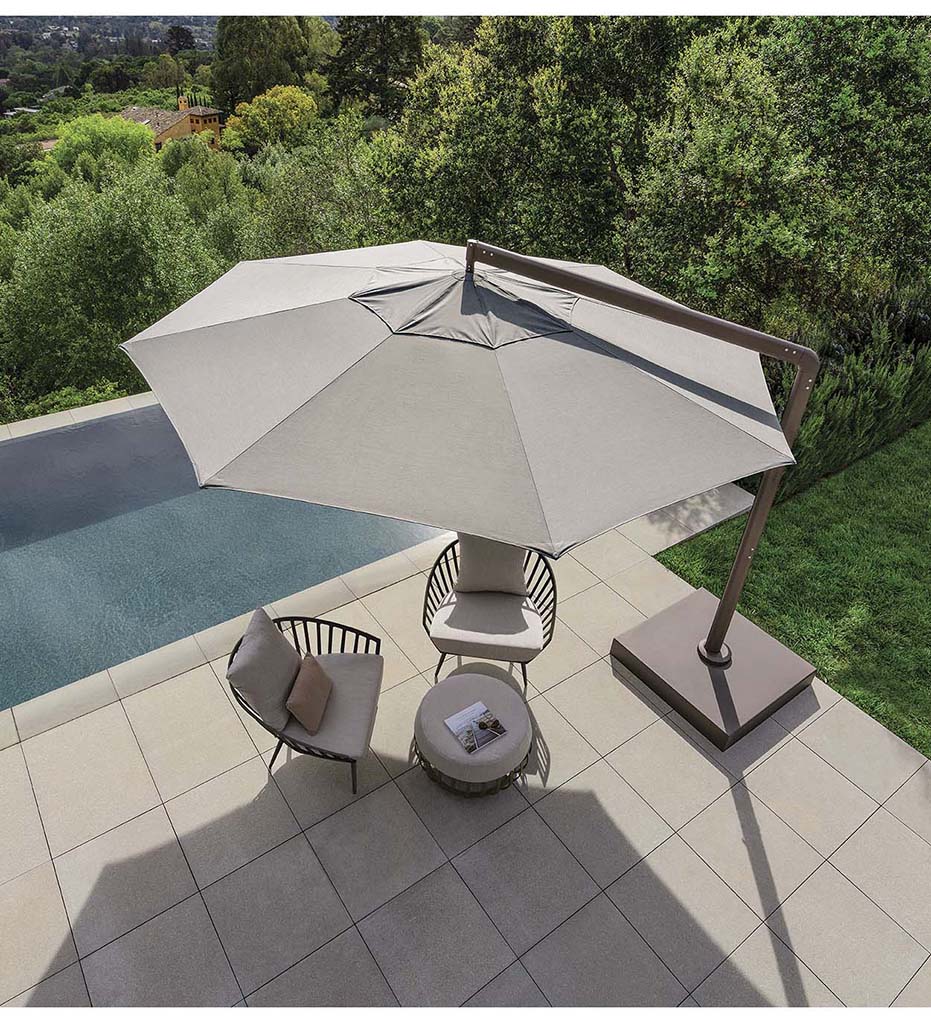 10' Orion Round Cantilever Umbrella