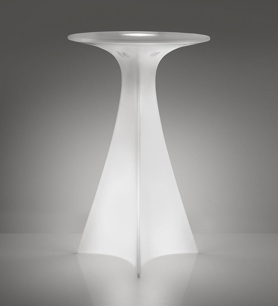 Slide Jet Bar Table - Light White -